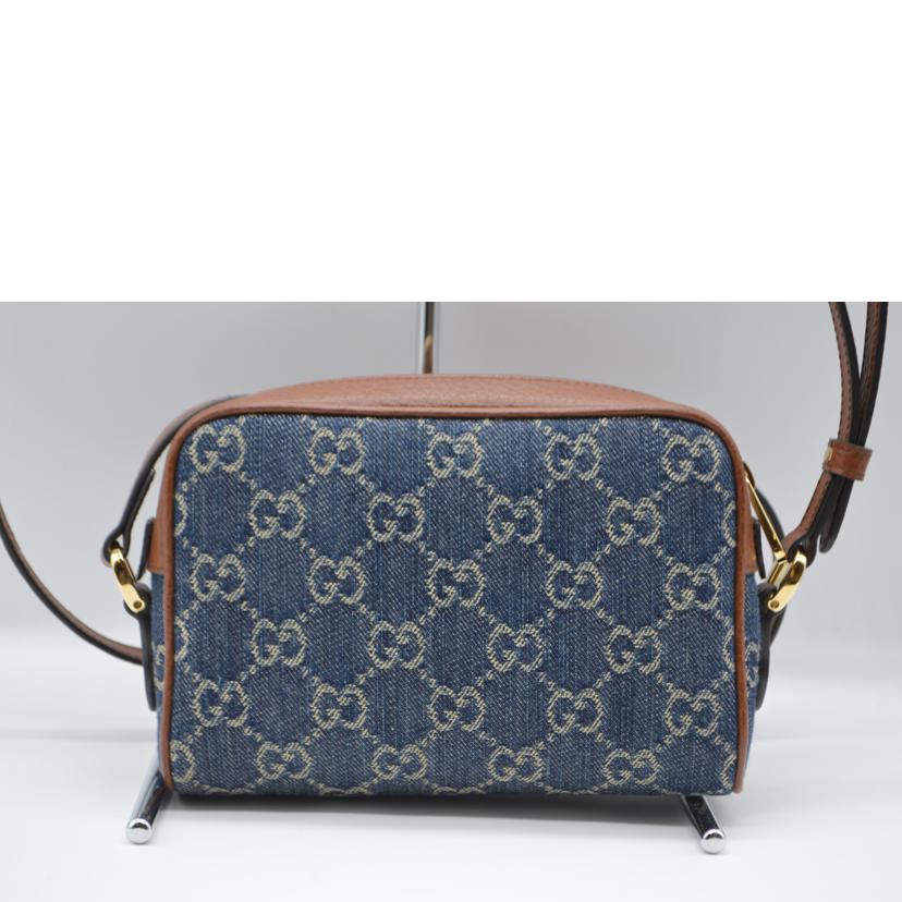 GUCCI グッチ/オフディアGGジャガードデニムミニショルダー/517350//493075/SAランク/89