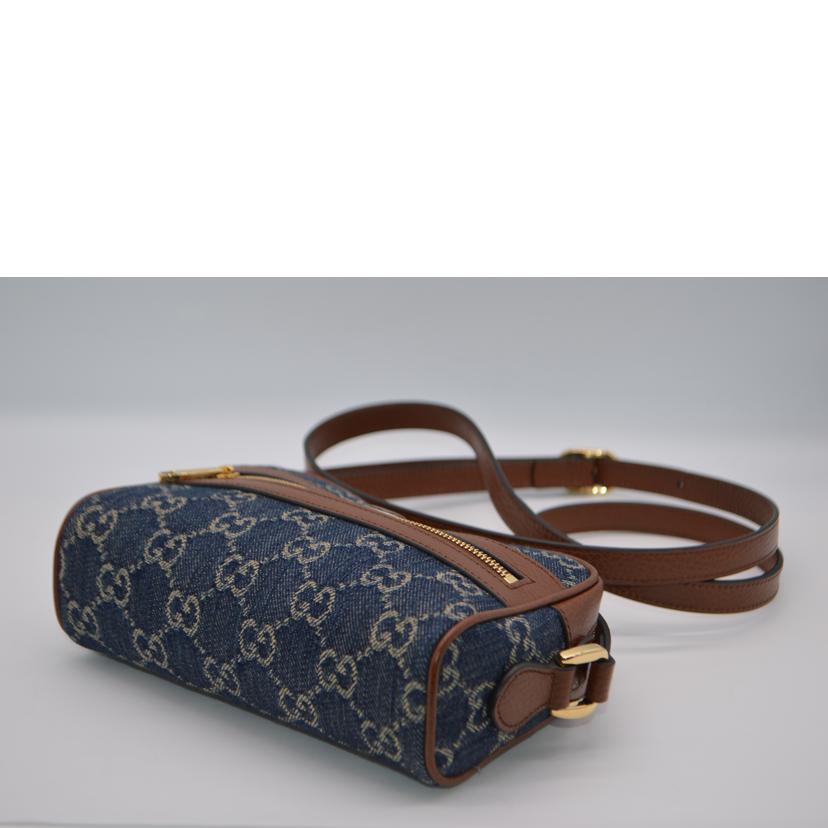 GUCCI グッチ/オフディアGGジャガードデニムミニショルダー/517350//493075/SAランク/89