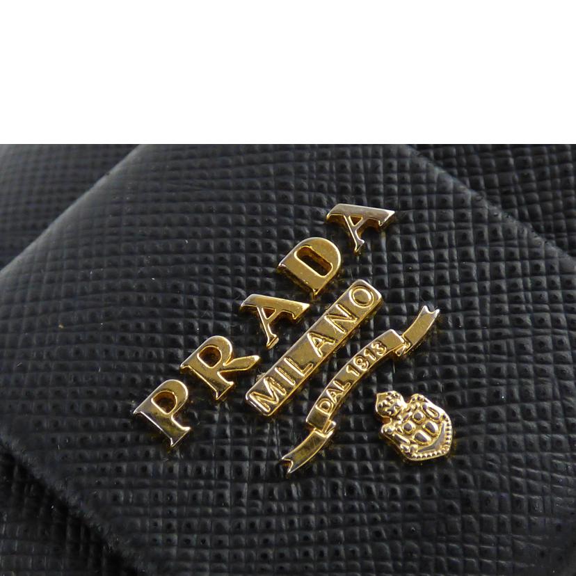 PRADA プラダ/サフィアーノレザー長財布/パスケース欠品//Bランク/64
