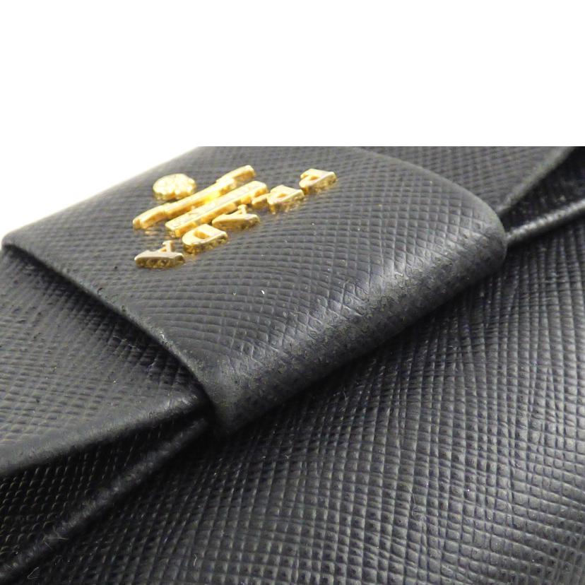 PRADA プラダ/サフィアーノレザー長財布/パスケース欠品//Bランク/64