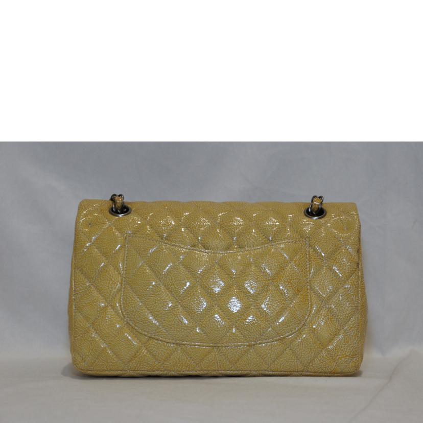 CHANEL シャネル/マトラッセWフラップチェーンショルダー/エナメルレザー//12289177/ABランク/94