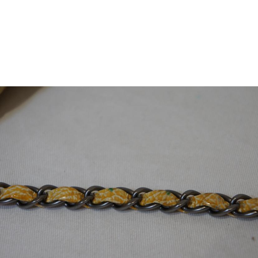 CHANEL シャネル/マトラッセWフラップチェーンショルダー/エナメルレザー//12289177/ABランク/94