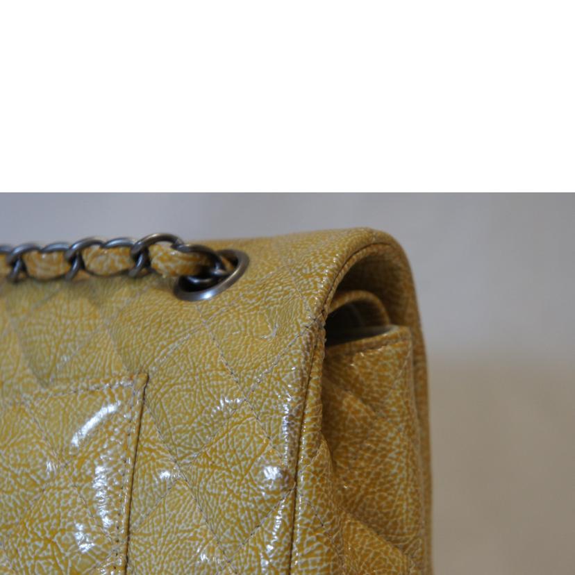 CHANEL シャネル/マトラッセWフラップチェーンショルダー/エナメルレザー//12289177/ABランク/94