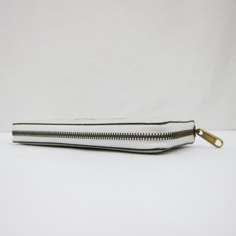 GUCCI グッチ/ロゴプリントラウンドファスナー/496317//1147/Aランク/82