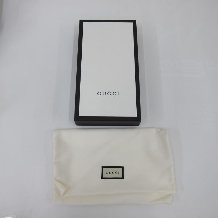 GUCCI グッチ/ロゴプリントラウンドファスナー/496317//1147/Aランク/82