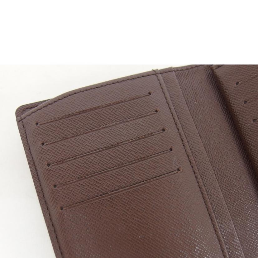 LV ルイ・ヴィトン 二つ折り財布 ブラウン/ポルトフォイユ・ヴィエノワ/ダミエ/エベヌ/N61674//MI1***/Aランク/04