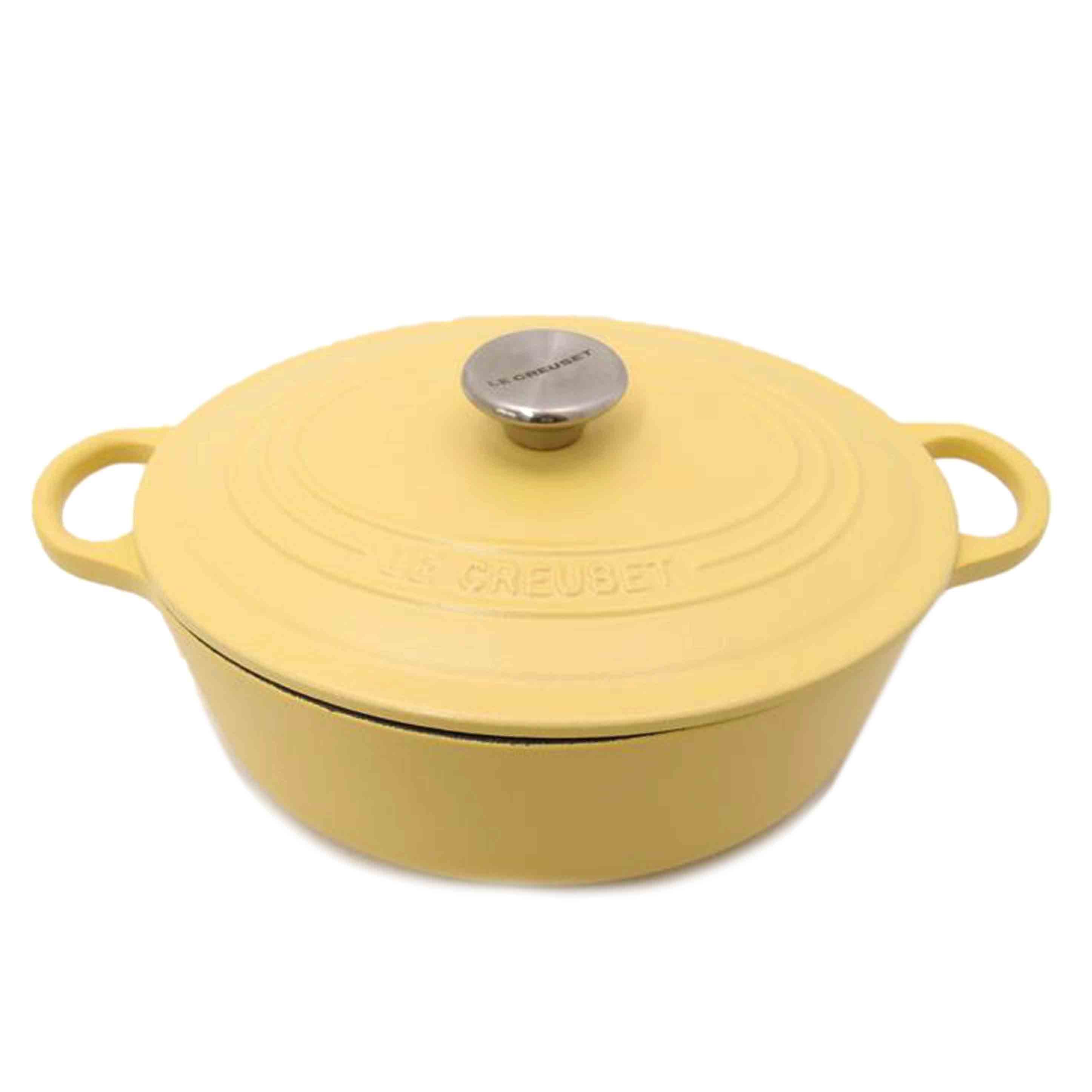 LE CREUSET ル・クルーゼ/ココット オーバル 25cm 両手鍋/両手鍋//SAランク/69