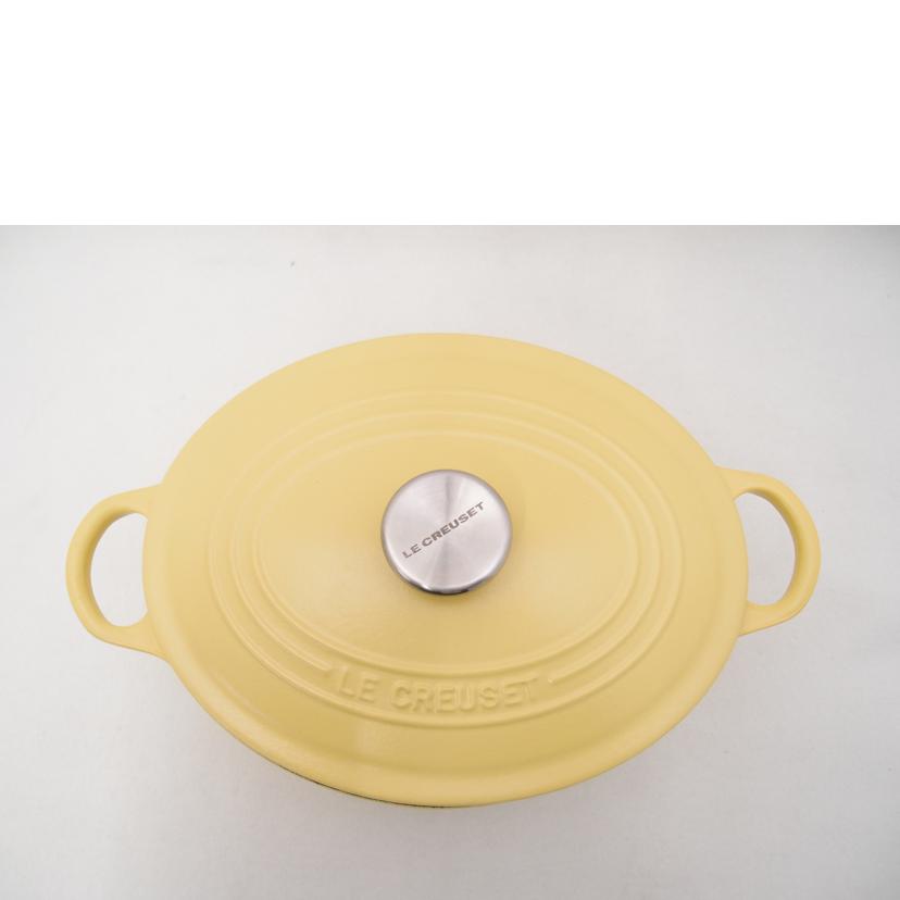 LE CREUSET ル・クルーゼ/ココット オーバル 25cm 両手鍋/両手鍋//SAランク/69