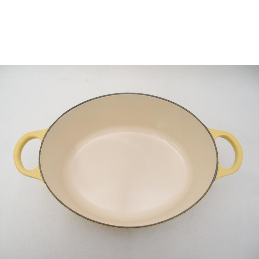 LE CREUSET ル・クルーゼ/ココット オーバル 25cm 両手鍋/両手鍋//SAランク/69
