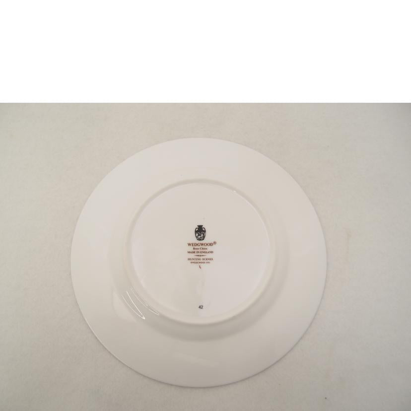 WEDGWOOD ウェッジウッド/ハンティングシーン 18cmプレート 皿//SAランク/69