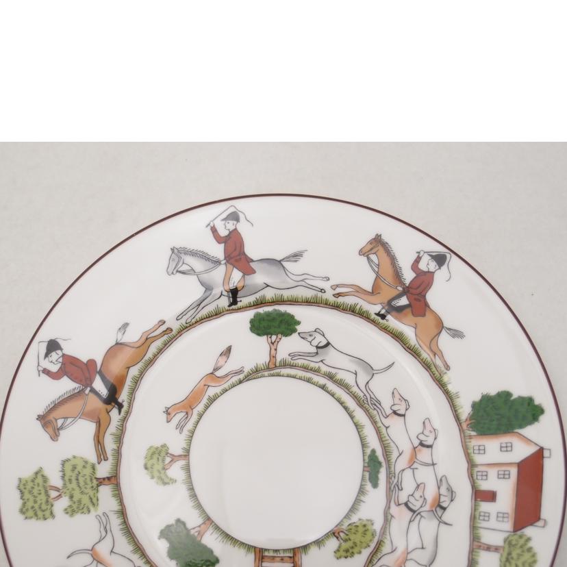 WEDGWOOD ウェッジウッド/ハンティングシーン 18cmプレート 皿//SAランク/69