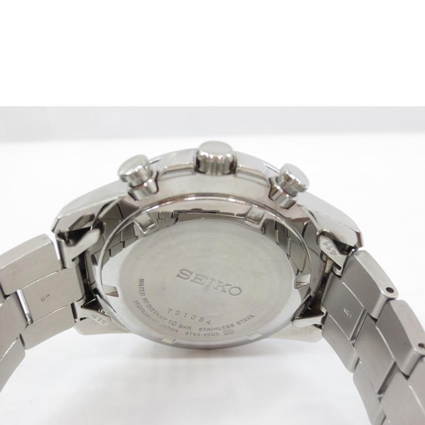 SEIKO セイコー/クロノグラフ/クオ-ツ100M/6T63-00D0//791084/Bランク/06