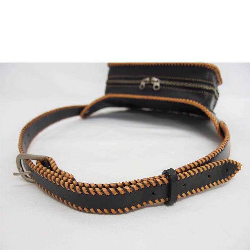 SAAD サード/レザーウエストバッグ/ショルダーバッグ//ABランク/04