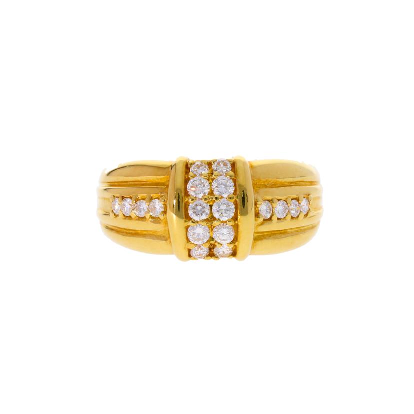 / K18ダイヤリング0.43ct/#13/8.8//Aランク/75