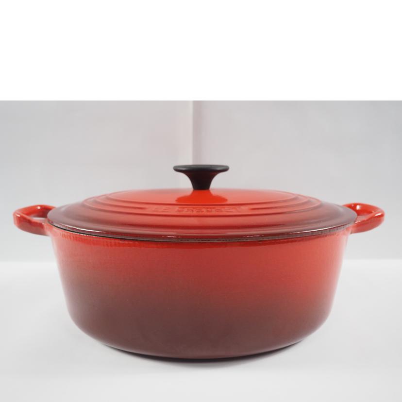 Le Creuset ルクルーゼ/オーバルココット29cm両手鍋//ABランク/79