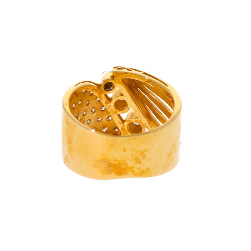 /K18ダイヤリング0.22/0.29/#11//Aランク/75