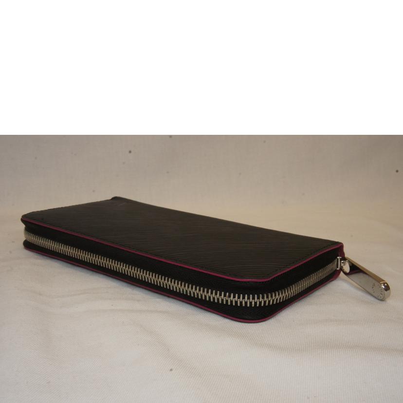 LV ルイ・ヴィトン/ジッピーウォレット/エピ/ノワールホットピンク/M64838//GI4178/SAランク/92