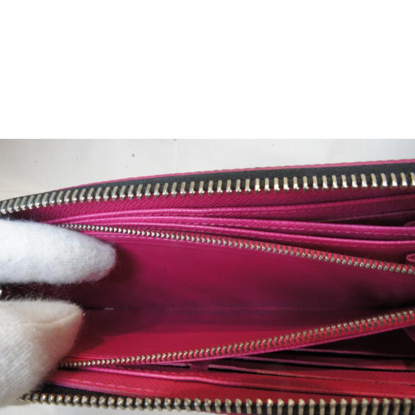 LV ルイ・ヴィトン/ジッピーウォレット/エピ/ノワールホットピンク/M64838//GI4178/SAランク/92
