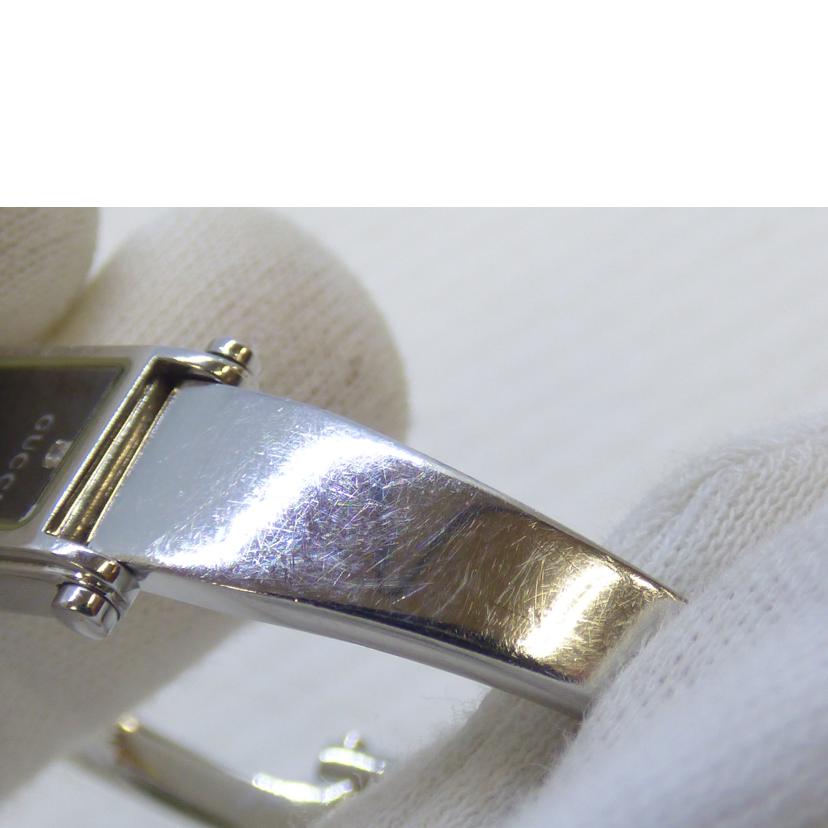 GUCCI グッチ/スクエアバングルウォッチ/1Pダイヤ/クオーツ/1500L//12792631/ABランク/64