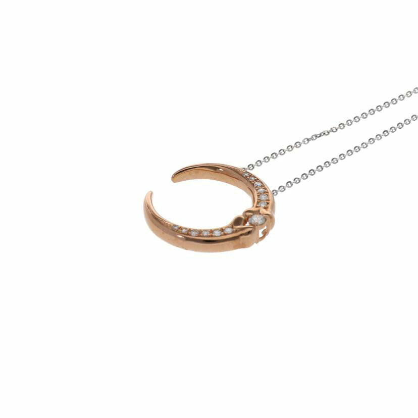 /K18WG/PGダイヤネックレス0.24//Aランク/75