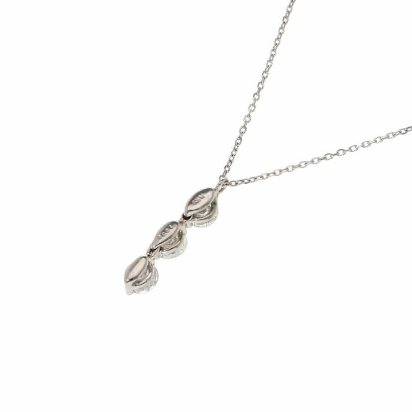 / PT900/850ダイヤネックレス1.083ct//ABランク/75