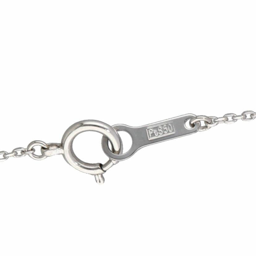 / PT900/850ダイヤネックレス1.083ct//ABランク/75