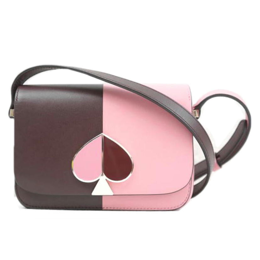 Katespade ケイトスペード/ニコラバイカラースモールフラップショルダバック/PXRUA241//Aランク/67