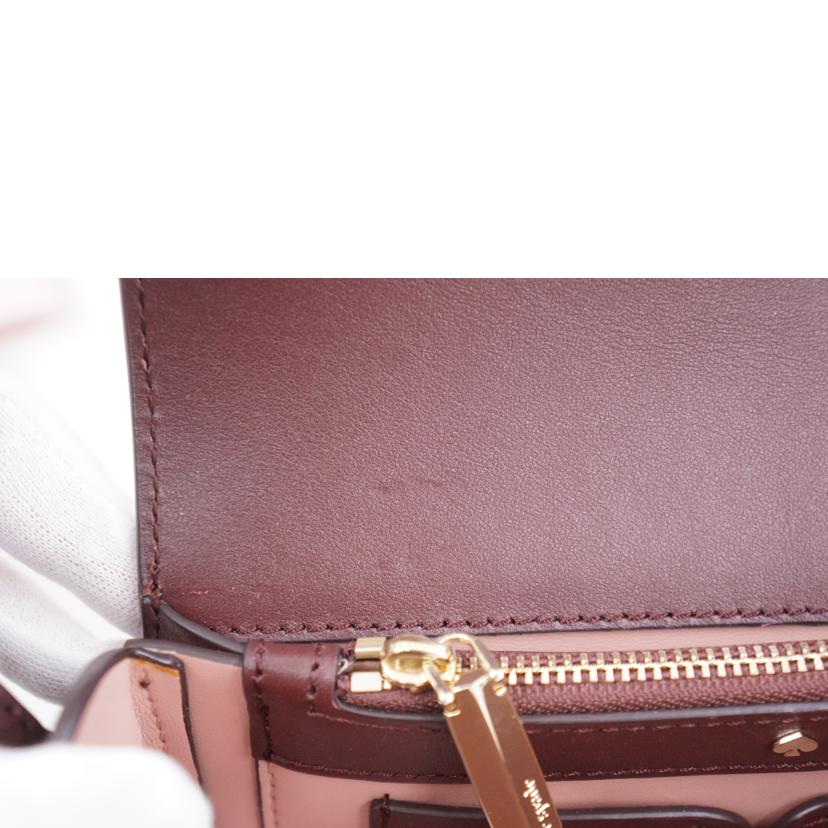 Katespade ケイトスペード/ニコラバイカラースモールフラップショルダバック/PXRUA241//Aランク/67