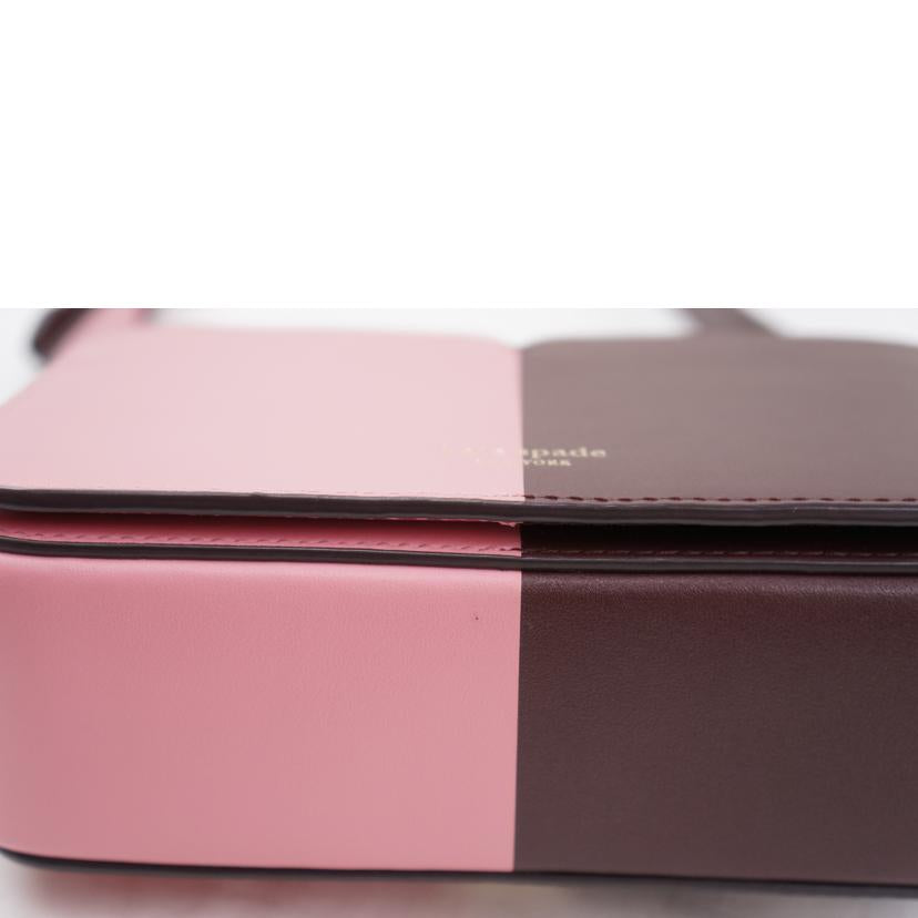 Katespade ケイトスペード/ニコラバイカラースモールフラップショルダバック/PXRUA241//Aランク/67