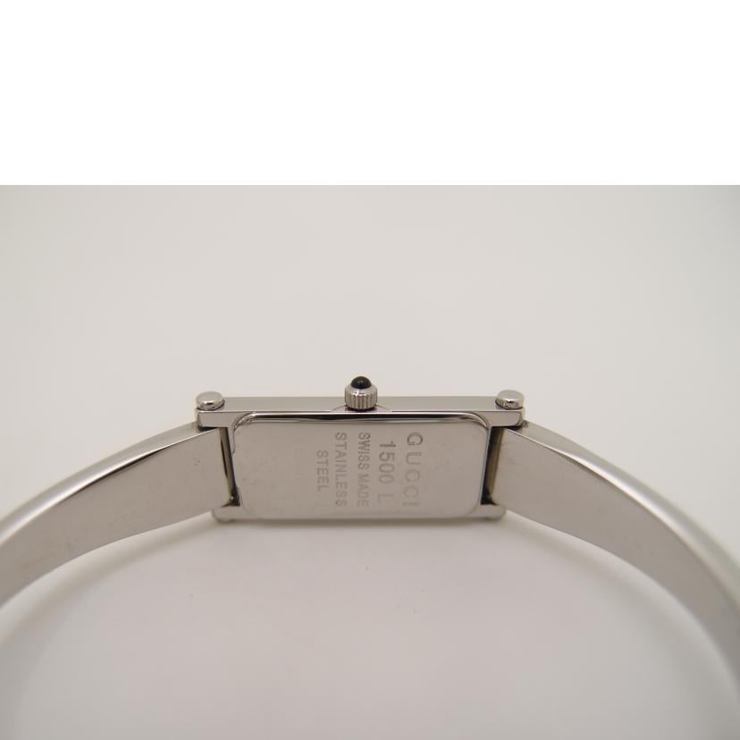 GUCCI グッチ 腕時計 レディース ステンレス/GUCCI/バングルウォッチ/クォーツ/1500L//0900127/ABランク/69