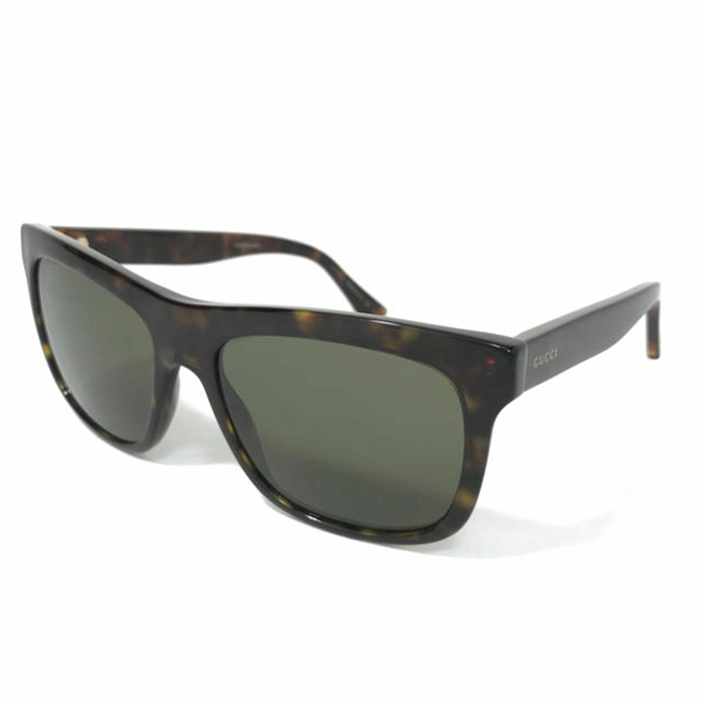 GUCCI グッチ/サングラス HAVANA-HAVANA-GREEN/GG0158S-002-54//Aランク/51