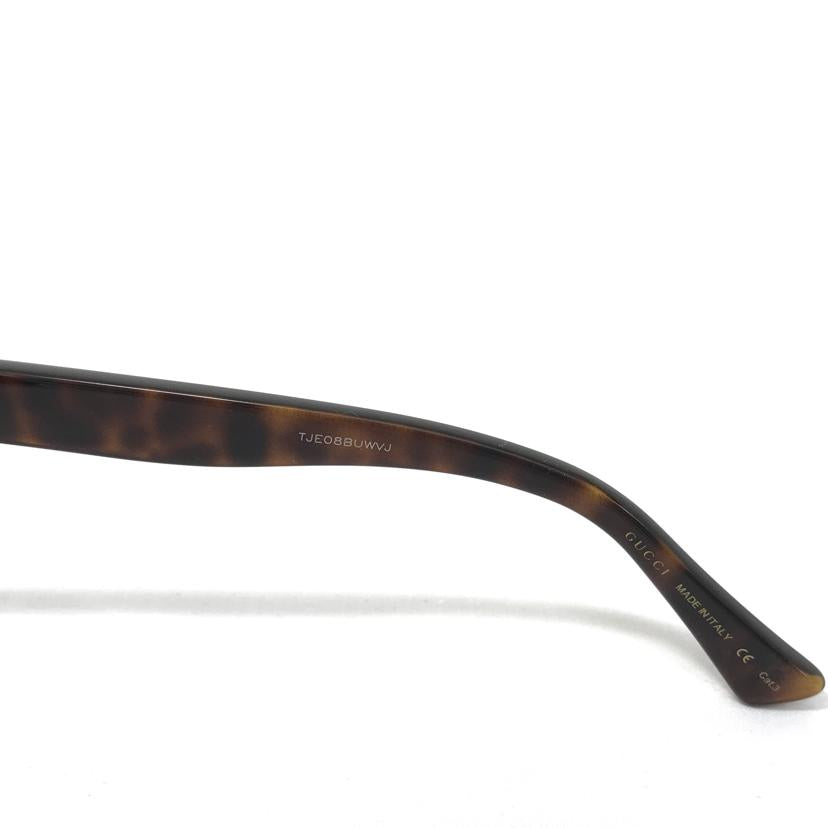 GUCCI グッチ/サングラス HAVANA-HAVANA-GREEN/GG0158S-002-54//Aランク/51