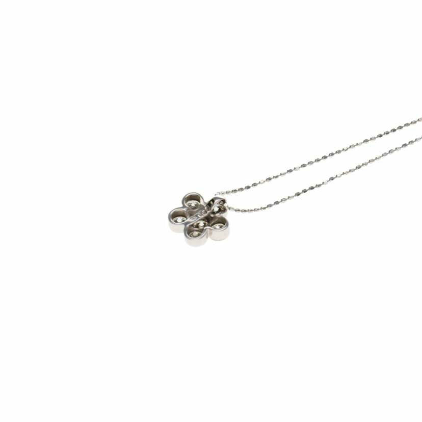 / K18WGダイヤネックレス1.00/40cm//Aランク/75