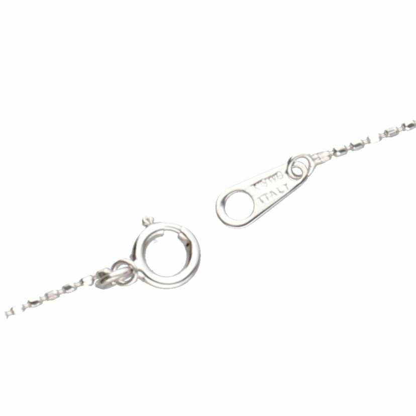 / K18WGダイヤネックレス1.00/40cm//Aランク/75