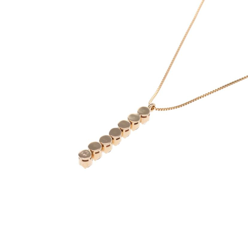 / K18ダイヤネックレス0.50ct//Aランク/75