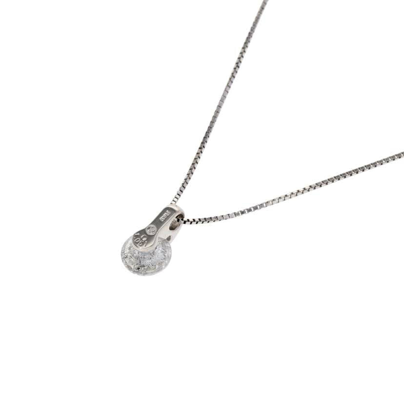 /◎PT900/850ダイヤネックレス1.051ct//Aランク/75