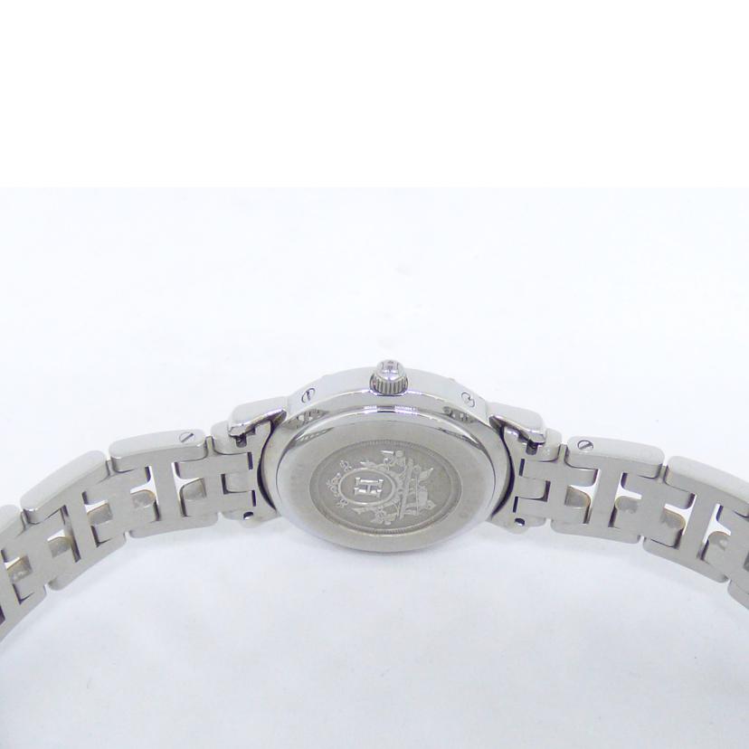 HERMES エルメス/クリッパー・ホワイト/レディース/クオーツ/CL4.220//1394053/ABランク/64