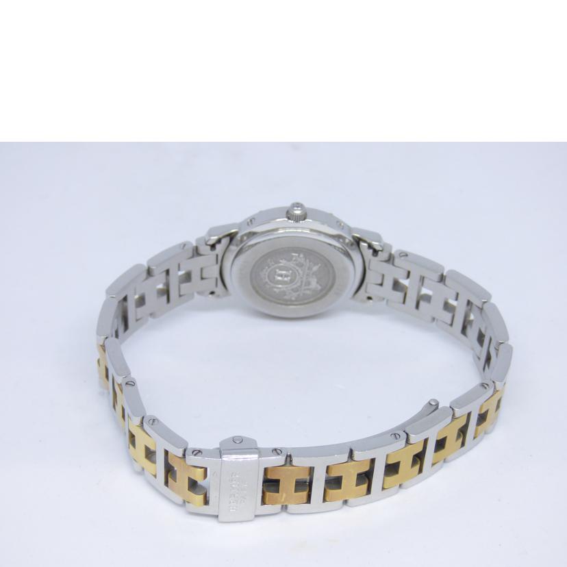 HERMES エルメス/クリッパー・ホワイト/レディース/クオーツ/CL4.220//1394053/ABランク/64