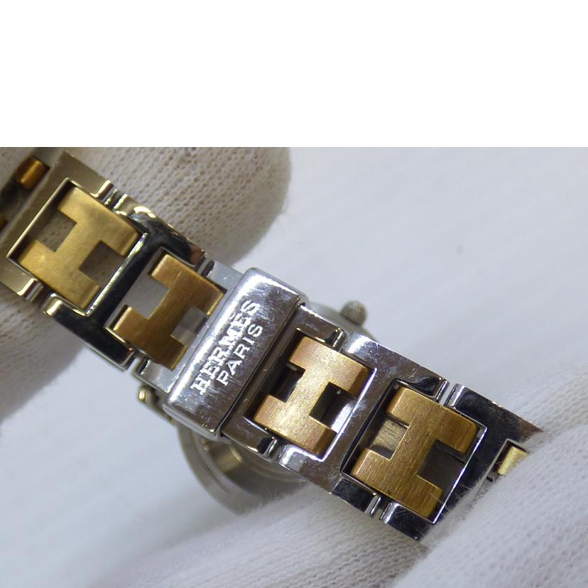 HERMES エルメス/クリッパー・ホワイト/レディース/クオーツ/CL4.220//1394053/ABランク/64