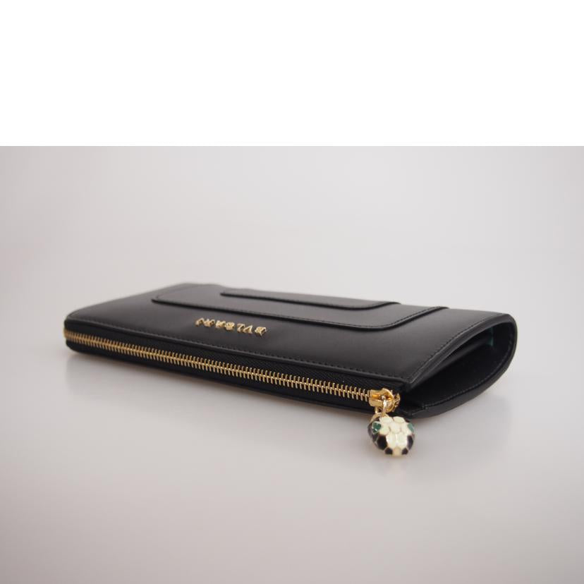 BVLGARI ブルガリ/セルペンティスネーク長財布/36474//Aランク/76