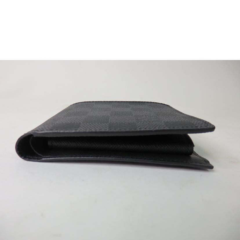 LV ルイヴィトン/ポルトフォイユ・マルコNM/ダミエ・グラフィット/N63336//RFIDタグ/SAランク/84