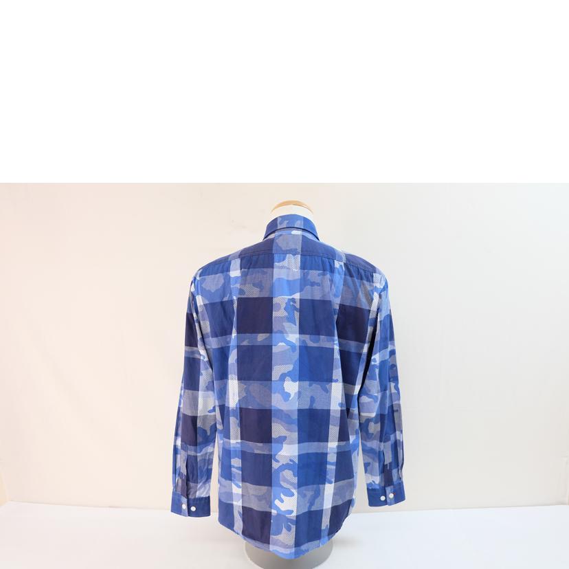 CRESTBRIDGE BLACK LABEL クリストブリッジブラックレーベル/カモフラチェック長シャツ/51M09-108-26//ABランク/71