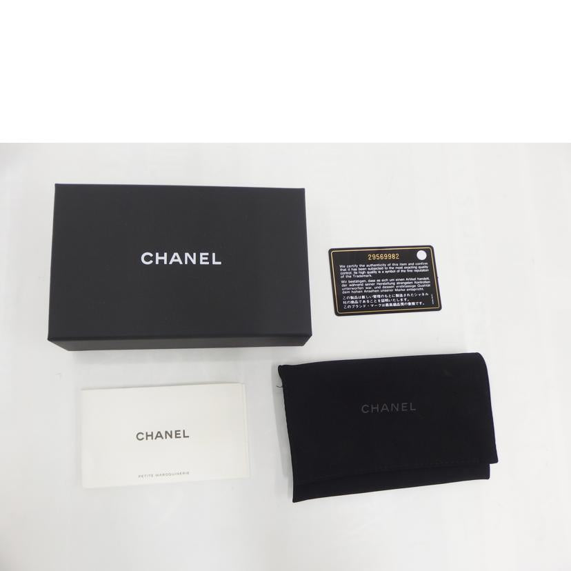 CHANEL シャネル/ラムスキンカードケース//29569982/Aランク/82