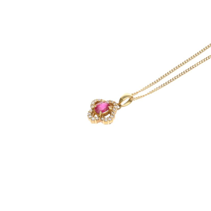 /K18ルビーダイヤNC0.52/0.15//Aランク/75