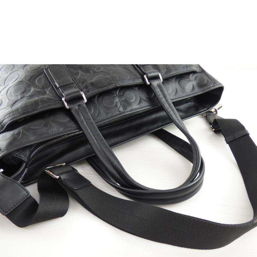 COACH コーチ/オプアートレザー ビジネスバッグ/70253//L1093/ABランク/64