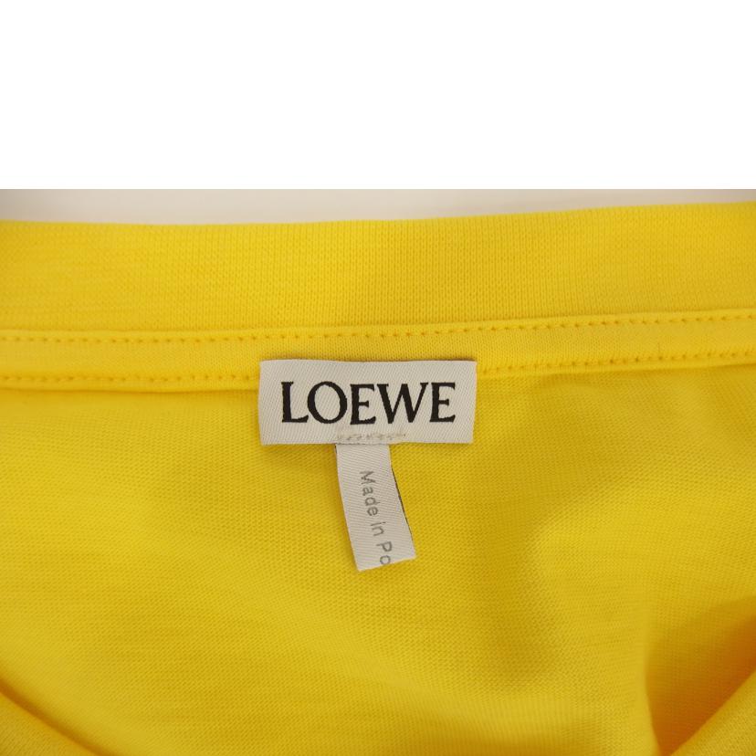 LOEWE ロエベ/アナグラムフェイクポケットTシャツ/イエロー/H526Y22X25//SAランク/82