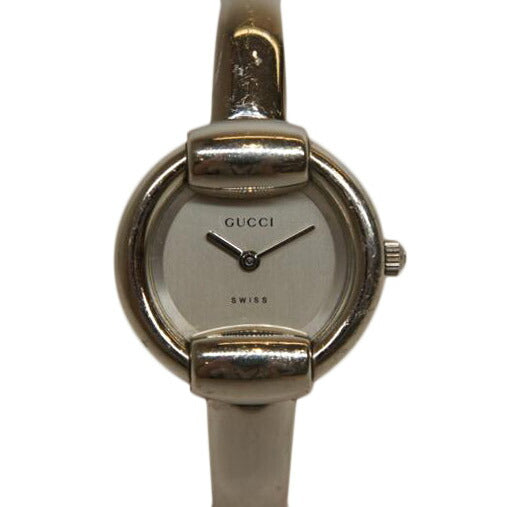 GUCCI グッチ/バングルウォッチ・シルバー/レディース/クオーツ/1400L//018****/ABランク/92