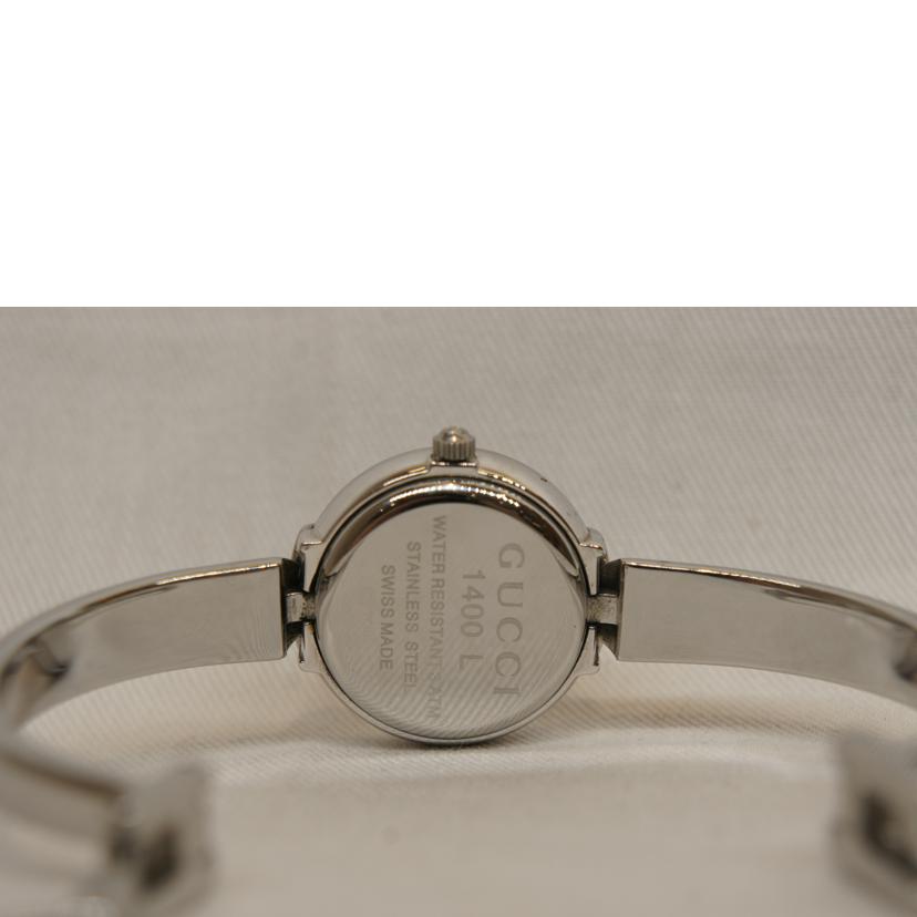 GUCCI グッチ/バングルウォッチ・シルバー/レディース/クオーツ/1400L//018****/ABランク/92