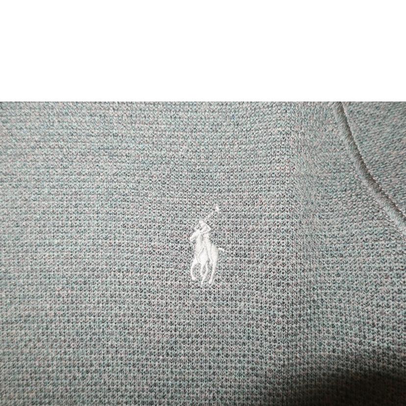 RALPH LAUREN ラルフローレン/スリムフィット テクスチャード ウォッシャブルウールセーター/Mサイズ/ダークグリーン/MNPOSWE16821588//Aランク/65