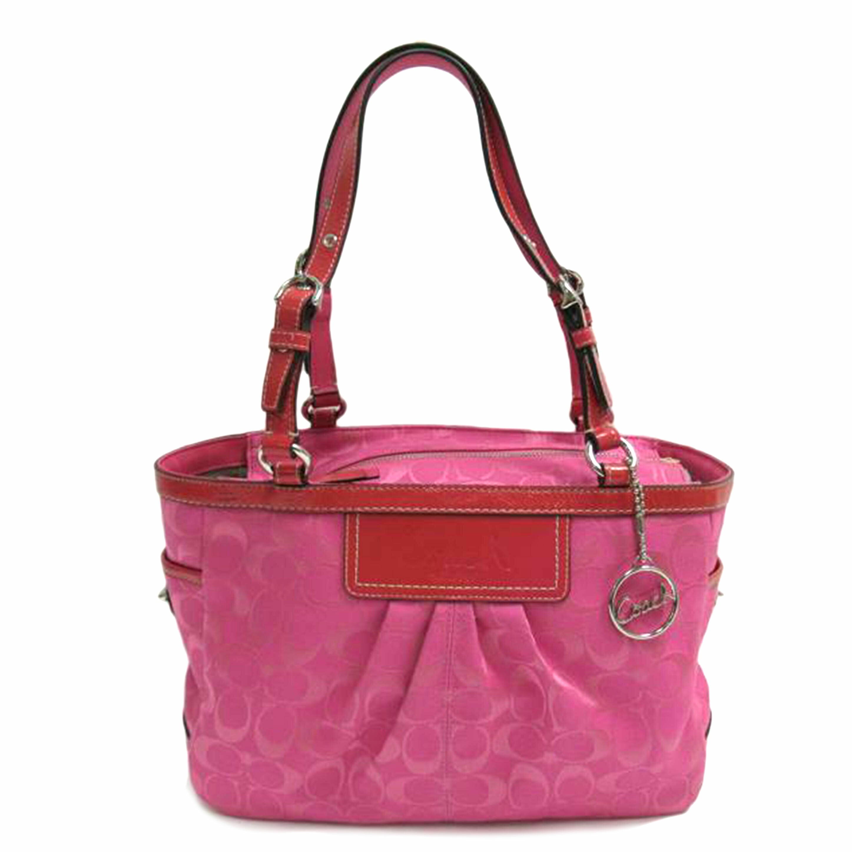 COACH/ミニシグネチャー/ショルダーバック/F14281//H0975/Bランク/63